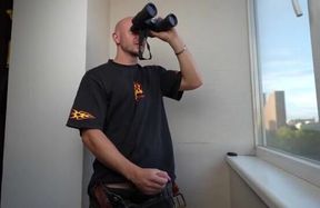 The neighbors are fucking again, and all I can do is jerk off to them