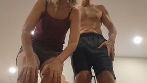 Shrunken Neighbor Giantess Couple Fetish Total Domination