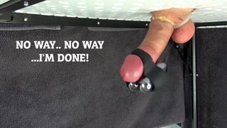 GLORYHOLE MILKING TABLE CUM CHALLENGE #2 - 20 MIN SURVIVAL WITHOUT CUM - CHALLENGE ACCEPTED!