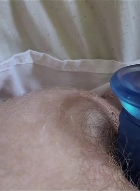 Pulling My Blue Toy