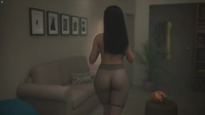 Hiro Rubbing 18 Plus Petite Japanese Stepsister Pussy And Grab Her Ass