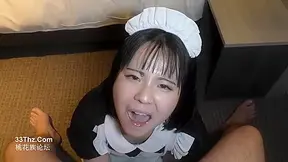 Asian Angel Blowjob From Hot Maid - ShamelessArchives