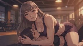 Mixed Wrestling Stories #5B: Confession of the Ash-Brown Scissorhold Mistress (Animated)
