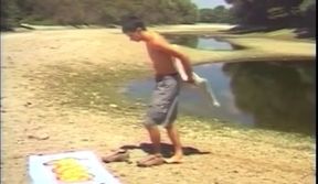 Ripped Studs Trade Intense Outdoor Blowjobs