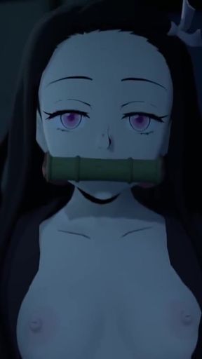 Demon slayer 3D animation Nezuko and Zenitsu   Clip 1