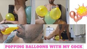 Personalized Video : Popping Balloons With My Cock