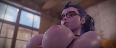 Widowmaker - Big and Juicy Titty Paizuri