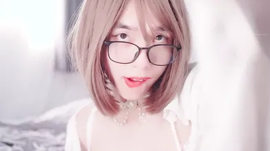 Cute Asian Sissy JOI Cumshot