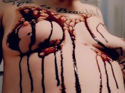 Solo WAM Human Sundae Chocolate Syrup Splosh FTM Trans