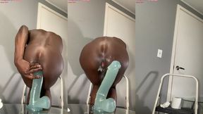 two angles - savage anal penetration! 4 and 6 of 7 ( ass monkey dj buttpussy ) members only!