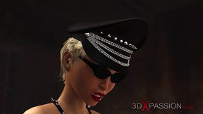 hardcore dickgirl bangs hard a sexy harley quinn in the basement