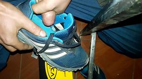 WHILE THE YOUNG MAN IS IN THE SHOWER