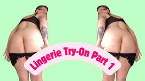 Lingerie Try-On Part 1