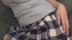 Shy Wife Goes Braless While Out Managing Morning Trash with Neighbor - Featuring Shiba