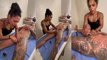 Massagem com finalização