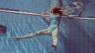 Libuse the girl in striped body suit