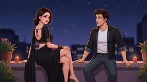 terrace par jake khub maze kiye (Hindi)