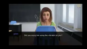 Brunette MILF enjoys big cock and footjob in 3D animation