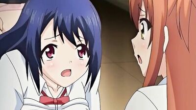 Petite anime babe Nozoki Kanojo gets her big tits and tight ass filled with cum in a hot creampie cartoon