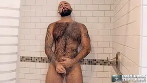 Atlas Grant - Hairy Hunk Masturbates