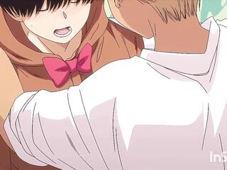 Manga comics angel girlfriend with shy boyfriend