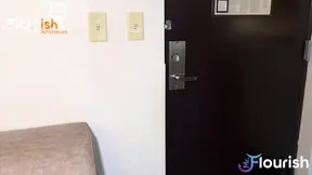 Leah Layz swallows cum and gets anal training