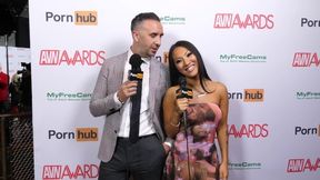 On The Red Carpet With Asa Akira And Keiran Lee