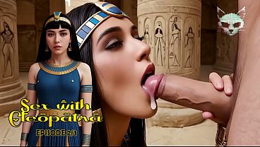 Slave enjoys Cleopatra's curves in ancient Egypt