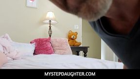 MyStepDaughter  -  Creepy Pervy Stepdad Sets Up Cam In My Room- Leia Rae