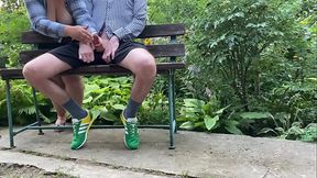 Mother-in-law loves to flash her natural tits and jerk off her son-in-law'_s dick