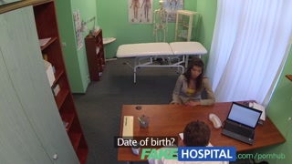 FakeHospital Stunning brunette needs doctors advice on her itchy pussy