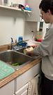 Your husband washes the pans without you asking
