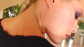 Sophie fists & DPs her muff with two dildos