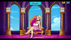 Bratty Princess Sophia Strips Naked for Busty Anime Action