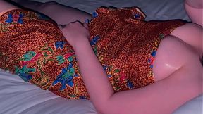 Cum in the tight neighbor's aunt's pussy&#x1F32E;&#xFE0F;