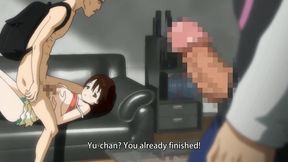 Elder Sister's Free Oral Day - Hentai sister lets her brothers friends gangbang her in maid outfit