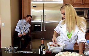 Romance in the kitchen