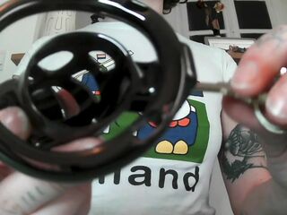 ramrod cage ASMR fetish femdom