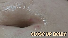 Extreme Close-Up Bellybutton Fetish Video with Zoom Focus on My Navel