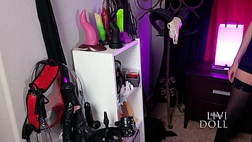 Goth Girl Robin Coffins Strapping Little Tgirl Livi Doll