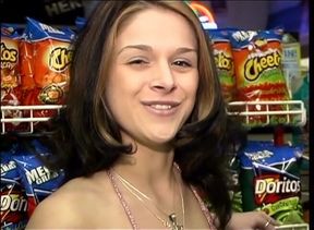 Red hair babe pussy licking big ass fucking in the market