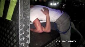 Tyon fucked in a bar by 2 top scally boys