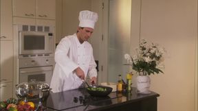 Hairy brunette with big tits gets slammed from behind