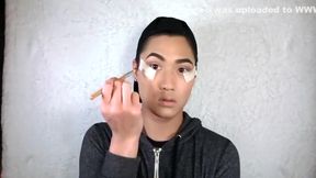 Asian crossdresser transformation