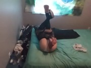 OmniRaaXXX Rough anal before work with my favorite massive toy