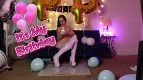 Birthday Ass Sits on a Cupcake