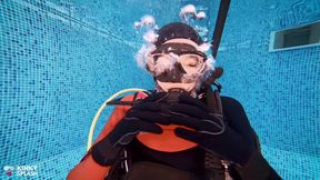 Underwater Scuba Date in My Tight Wetsuit: 2nd Date Cum Play