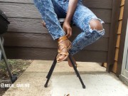 Gladiator sandal play