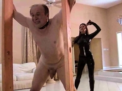 Latex femdom bdsm torture