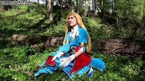 Zelda Frisky forest frolic trap cosplay